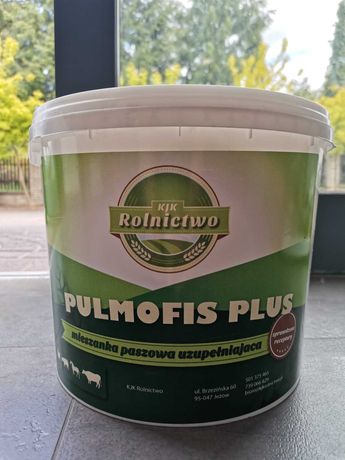 Pulmofis Plus dodatek paszowy na KASZEL 2kg - dla bydła, trzody