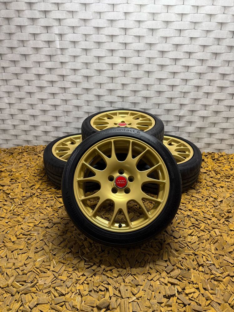 Felgi koła bbs ch 18 cali 5x112 letnie audi vw seat skoda golf a3 leon