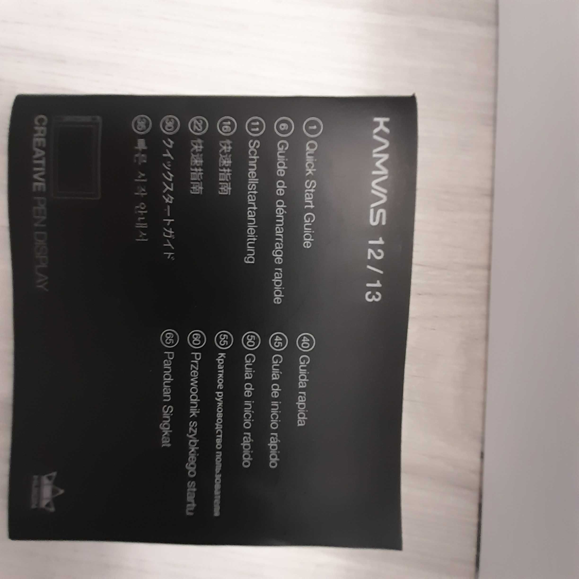 Tablet Graficzny Huion Kamvas 13 czarny