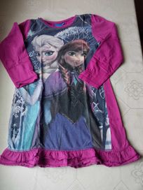 Disney długa bluzka tunika sukienka r 128