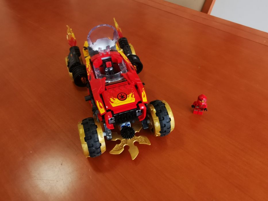Lego 70675 Ninjago Katana 4x4 incompleto