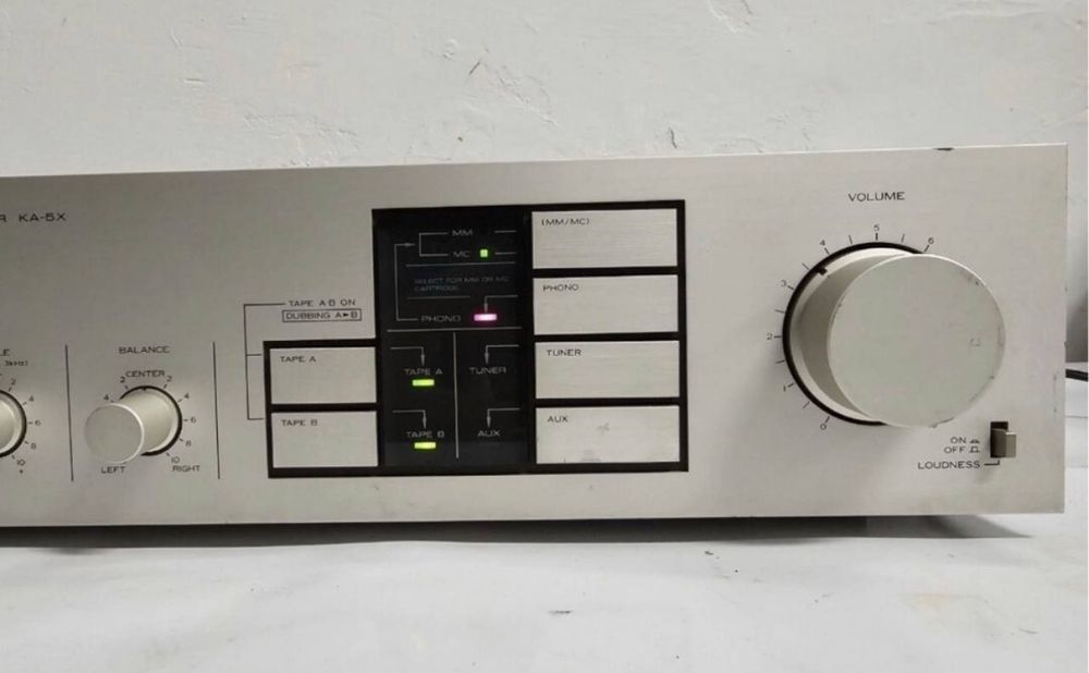 Stereo Wzmacniacz Kenwood KA-5X, 2*55W Seria XL, Made in Japan