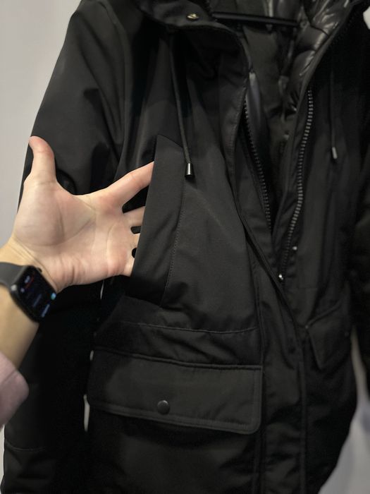 Куртка парка Zara xs зимова