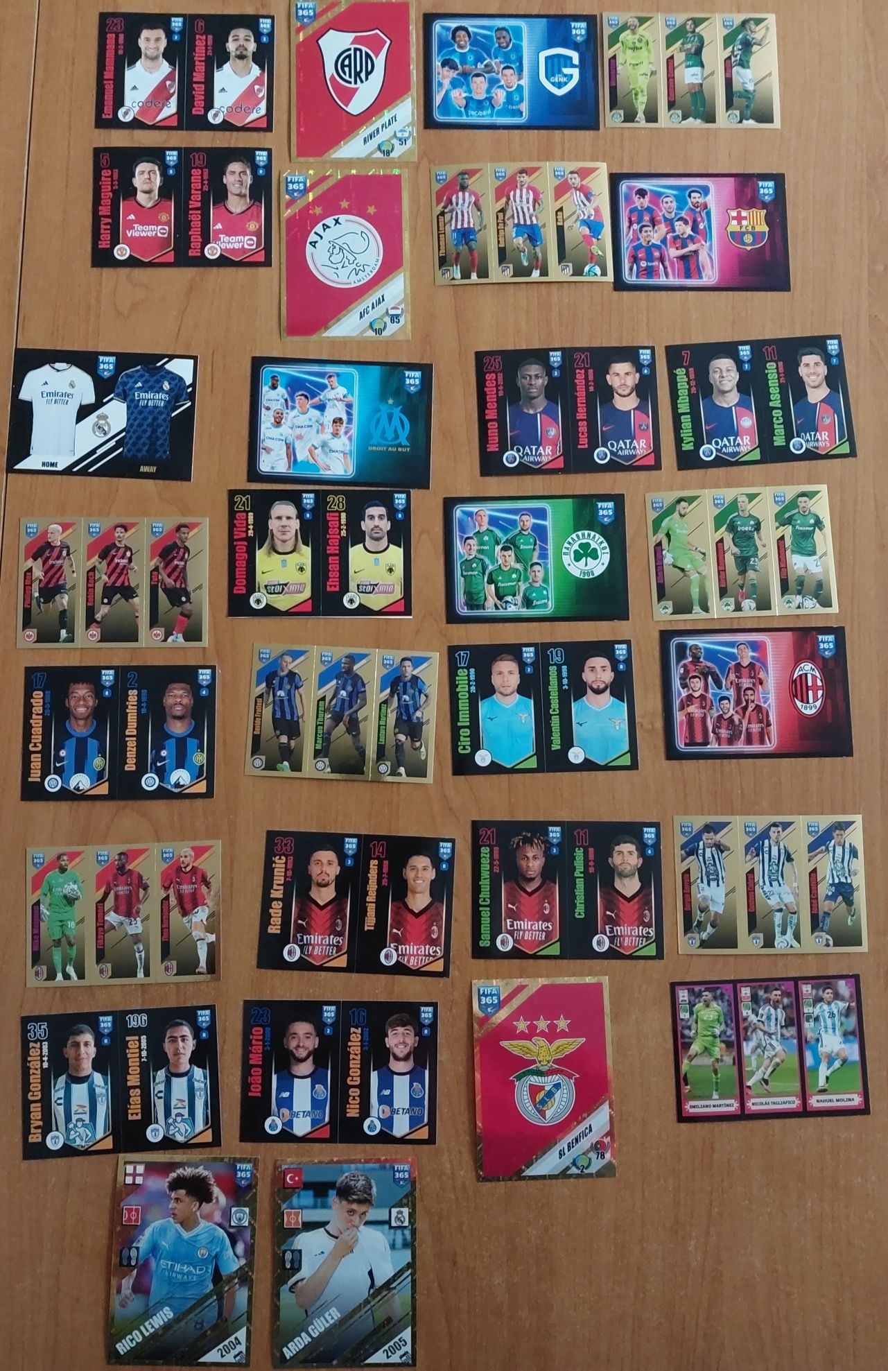 FIFA 365 naklejki + złote 2024 NOWE