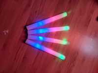 Pałeczki Ledowe RGB Fluorescencyjne Glow Sticks - kolorowe pianki