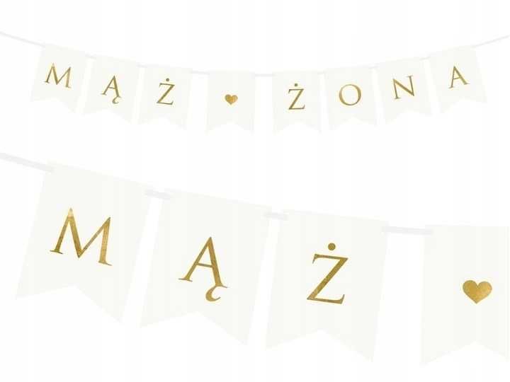 Girlanda "MĄŻ i ŻONA"
