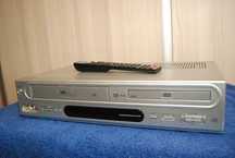 Magnetowid na kasety VHS z DVD Seg/Daewoo pilot