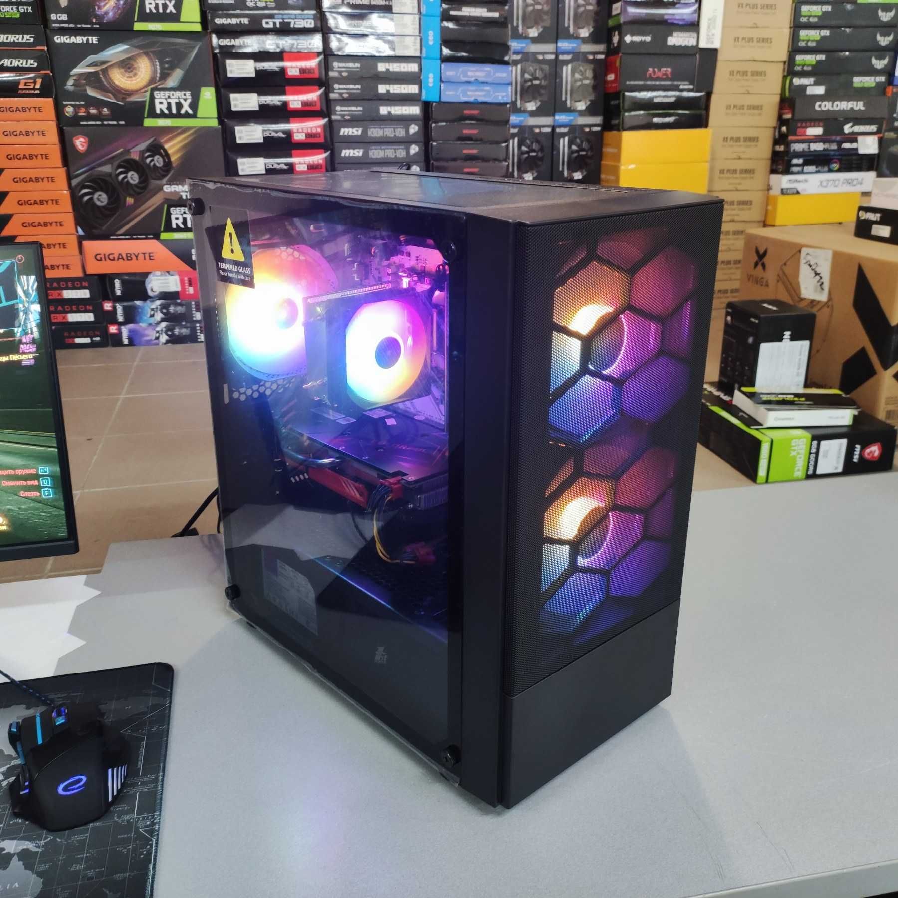 Компютер Новий Ryzen 5 5500, 16GB DDR4, GTX 1660 Super 6GB, SSD 500GB