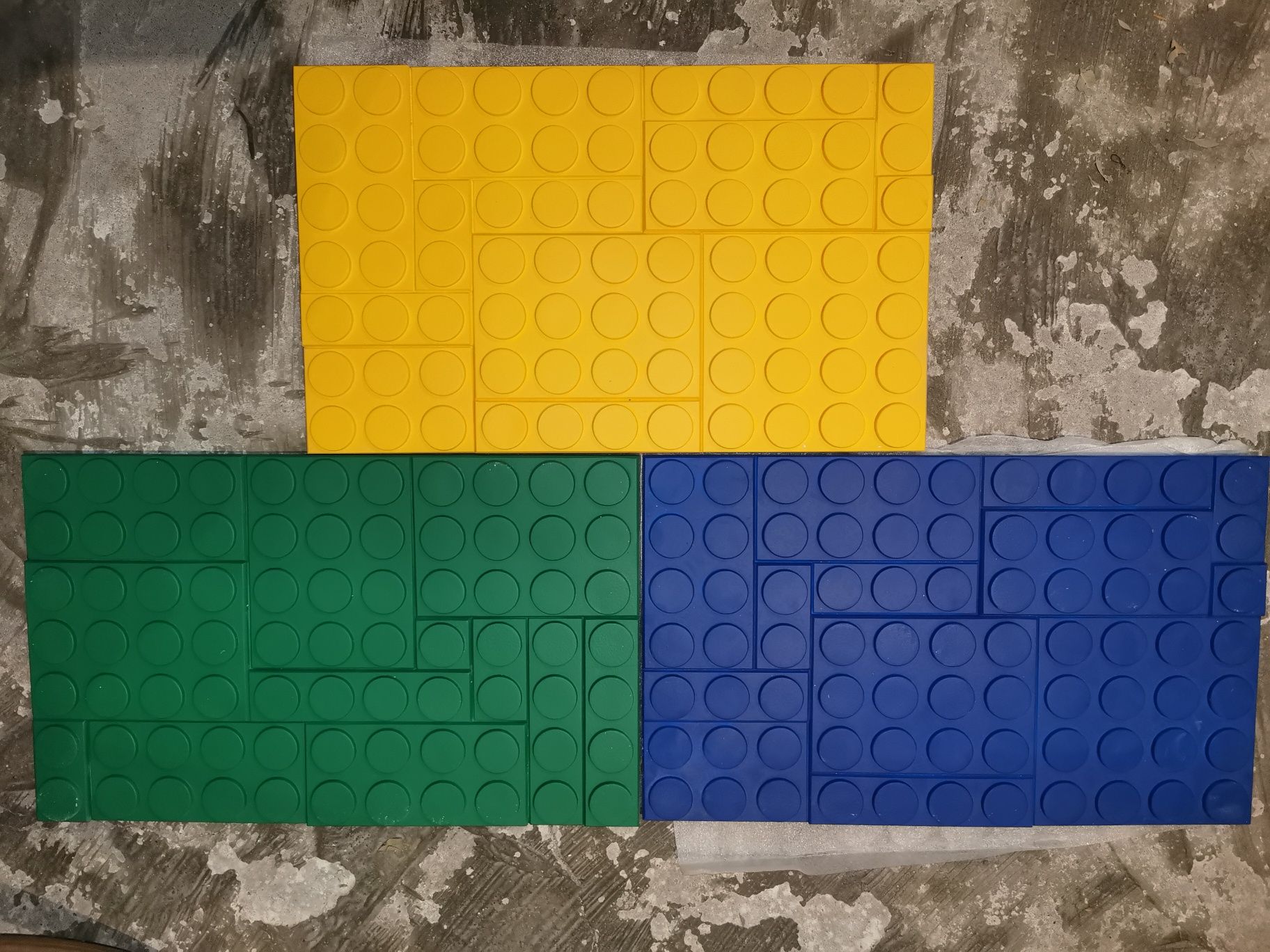 Płytki Klocki LEGO idealne do pokoju dziecięcego.