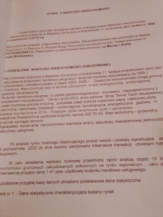 Sprzedam nieruchomość