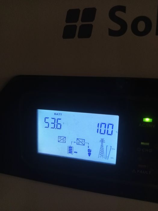 Гібридний інвертор must 5048 vhm низьковольтний mppt 60-250v +Can