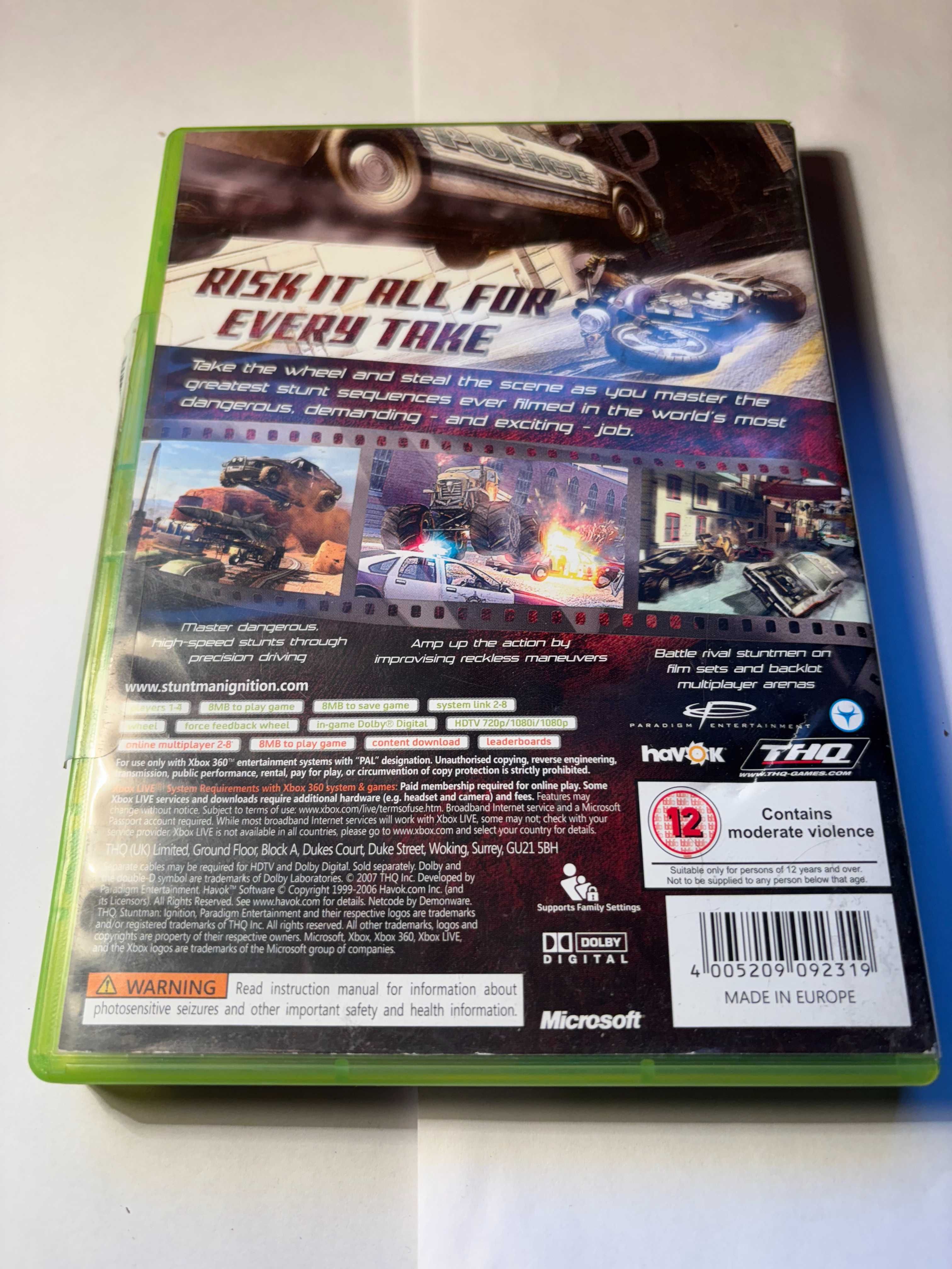 Gra Stuntman Ignition Xbox 360 + Gratis