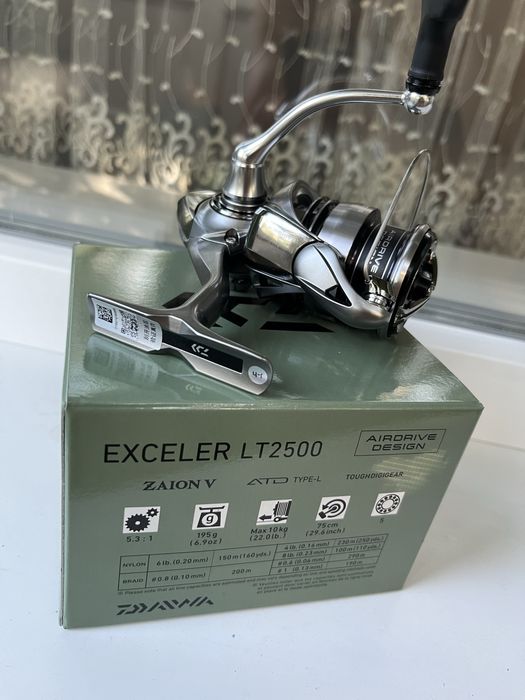 Продам катушку Daiwa exceler 23^  2500/3000с