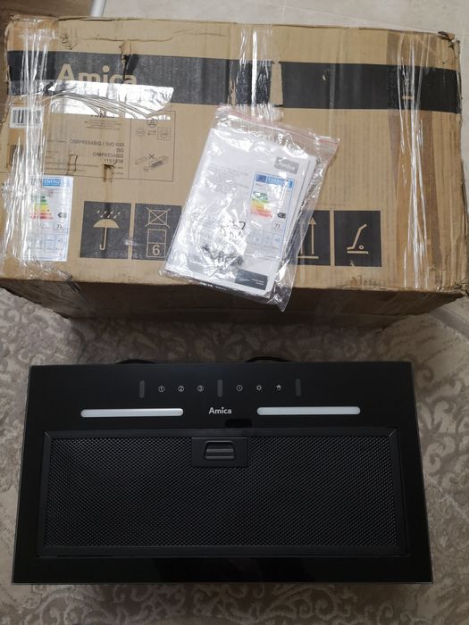 Витяжка вбудована Amica OMP6554BG, нова!