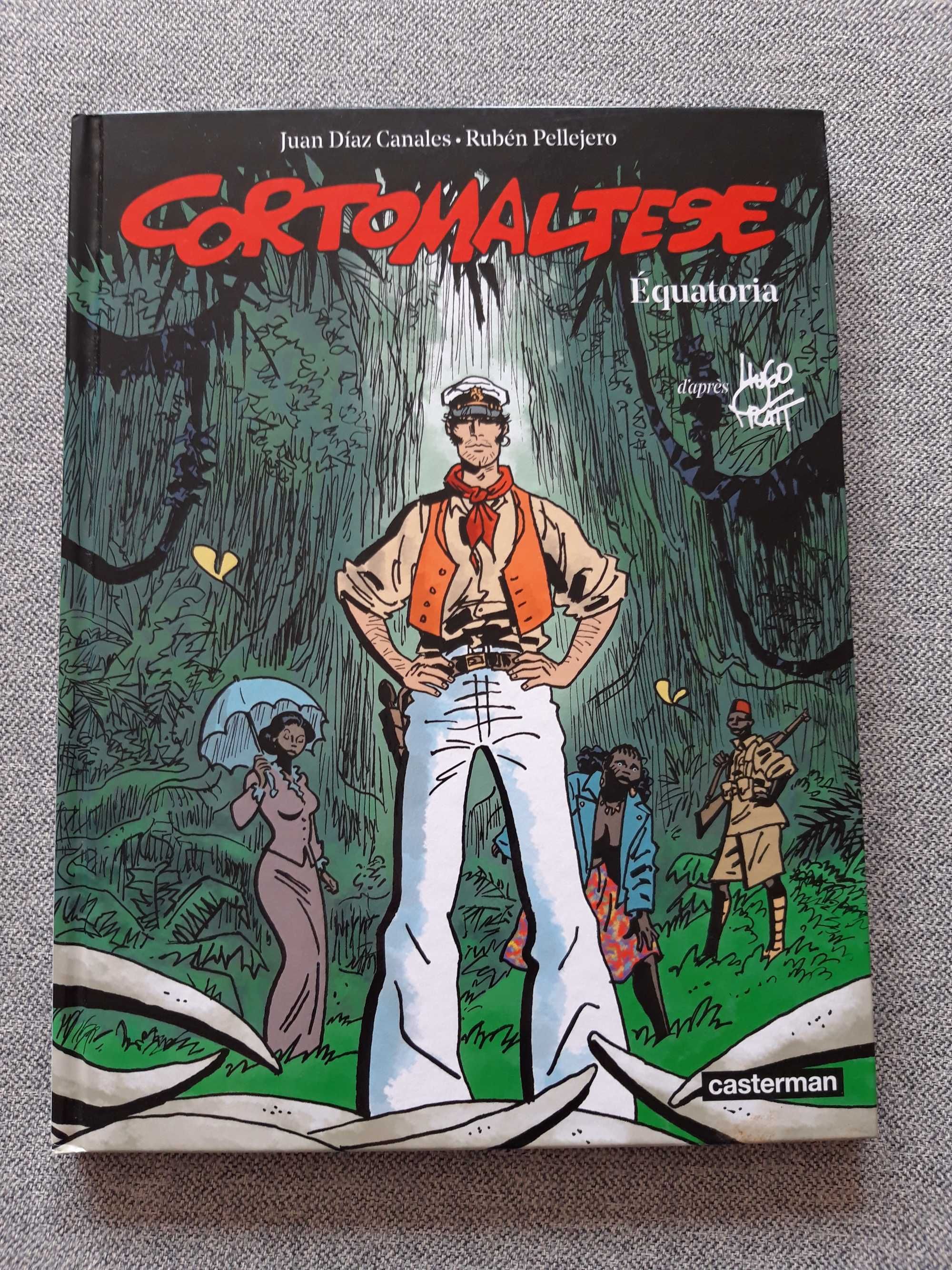 BD Hugo Pratt Corto Maltese "Équatoria"