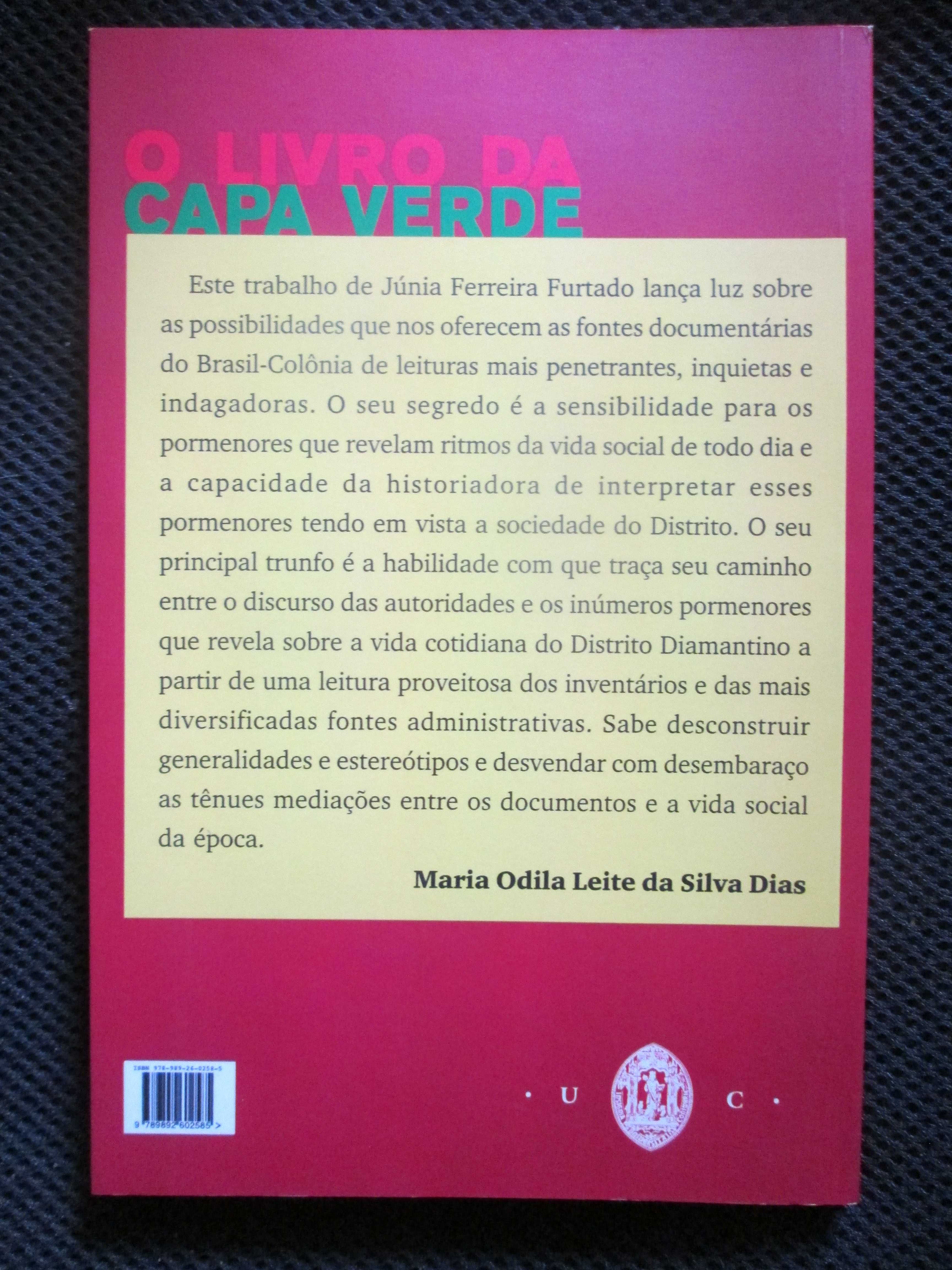 O livro da capa verde: o regimento diamantino de 1771