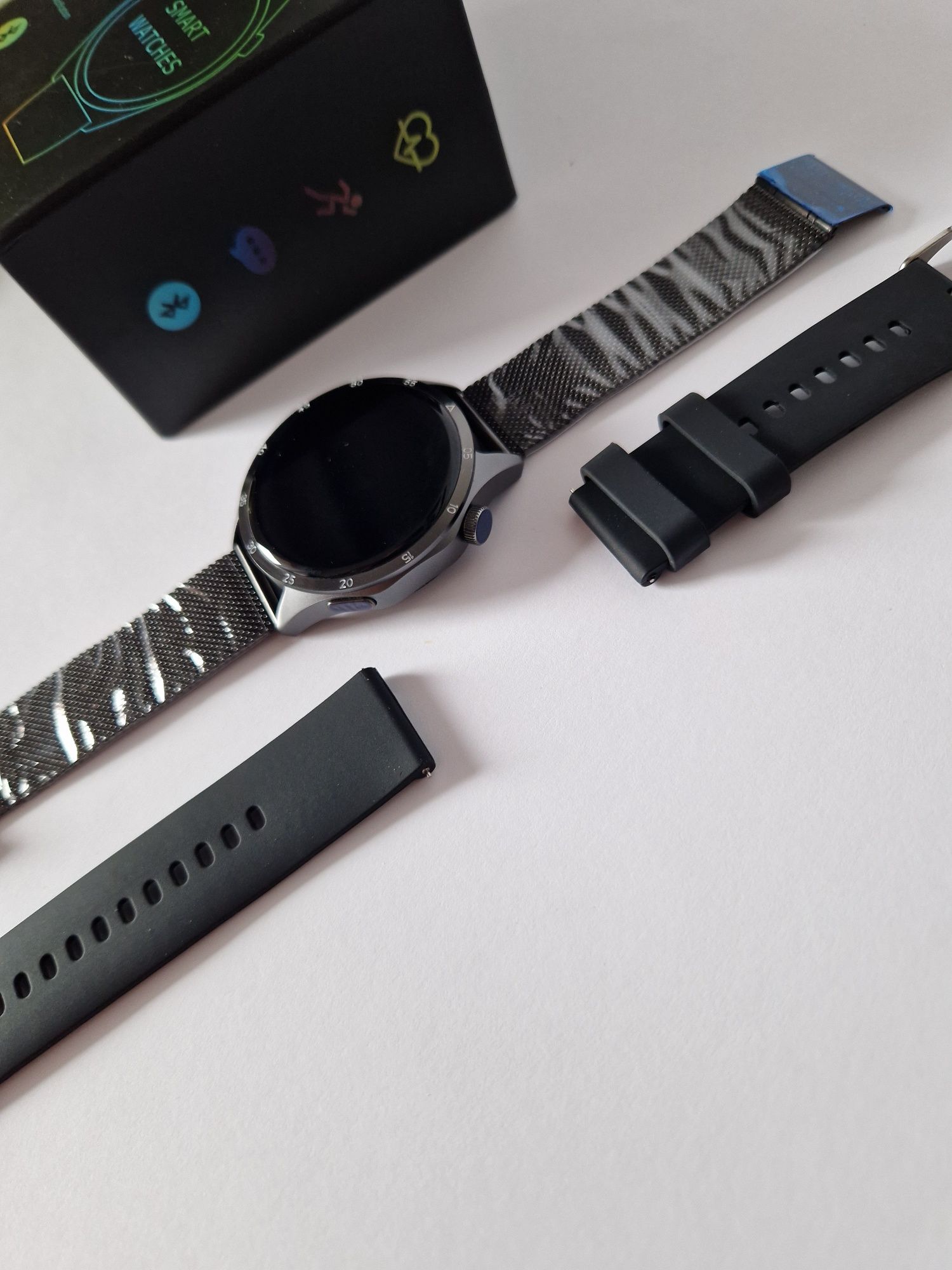 Smartwatch GT5, komplet nowy, amoled, 4gen