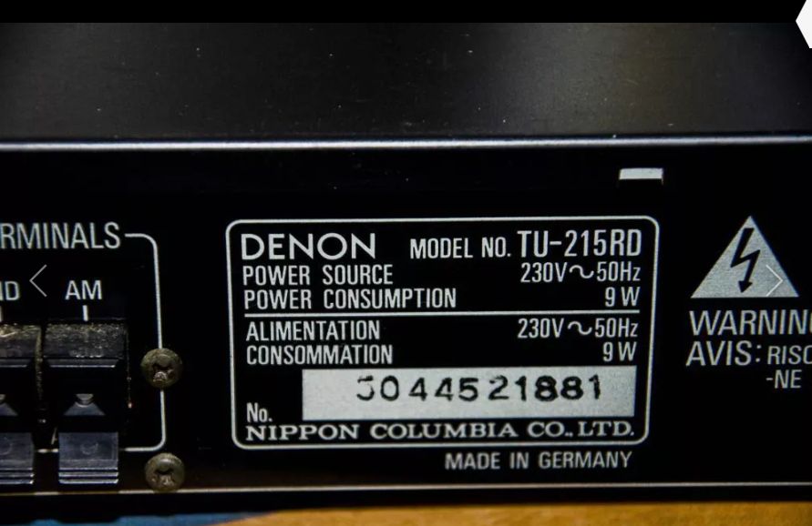 Denon Radio excelente estado