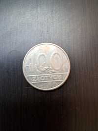 Moneta 100 zł z 1990 r.