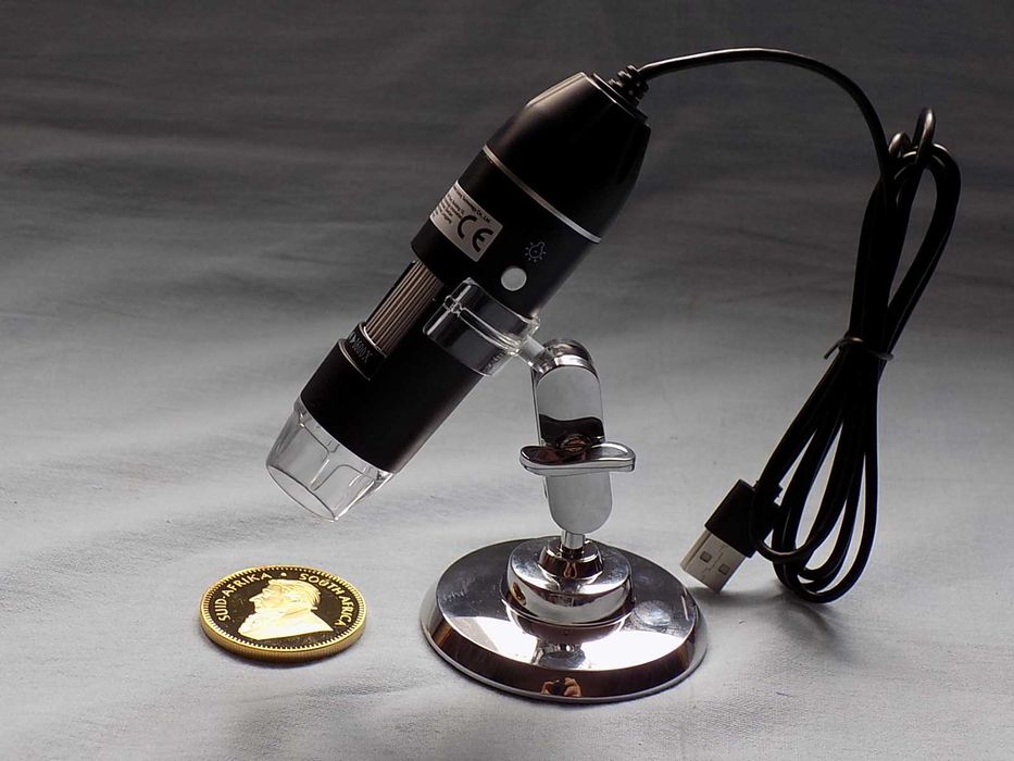 Przenośny ręczny mikroskop cyfrowy - USB -przybliżenie 1600 x 2 MP APP