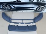 Губа audi q3 2015 2016 2017 2018 накладка бампера audi q3 рестайл