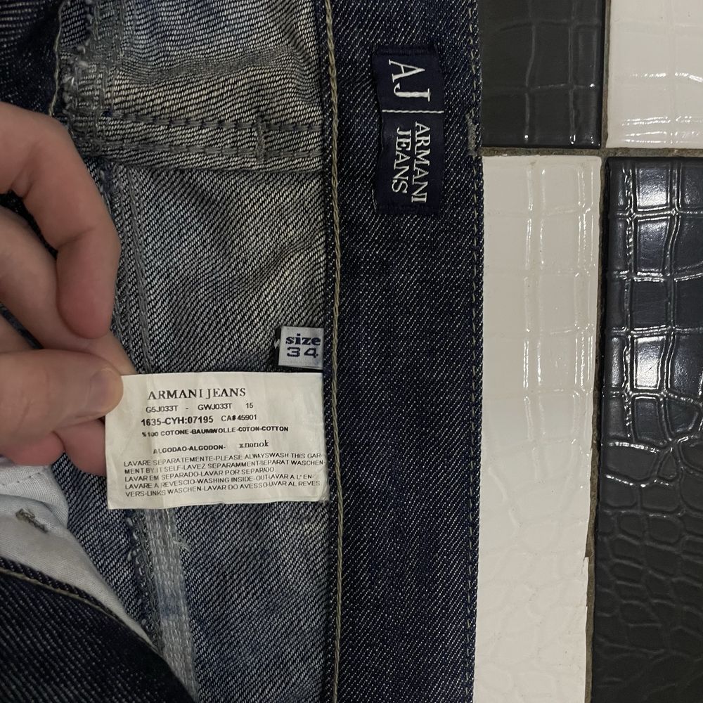 Джинси Armani Jeans Indigo. Size 34