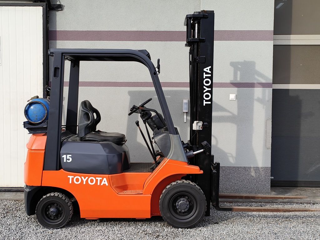 Wózek widłowy Toyota  7FG15 Lpg  podnosi 3.5M Manual