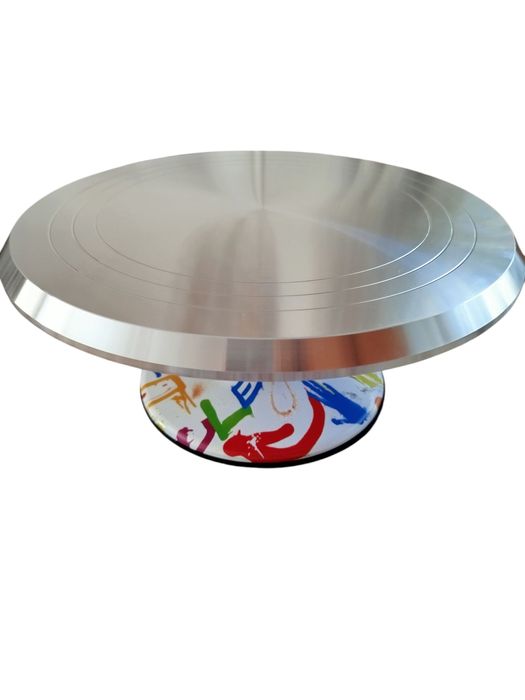 Підставка для тортів що обертається 30 см. На підшибнику.