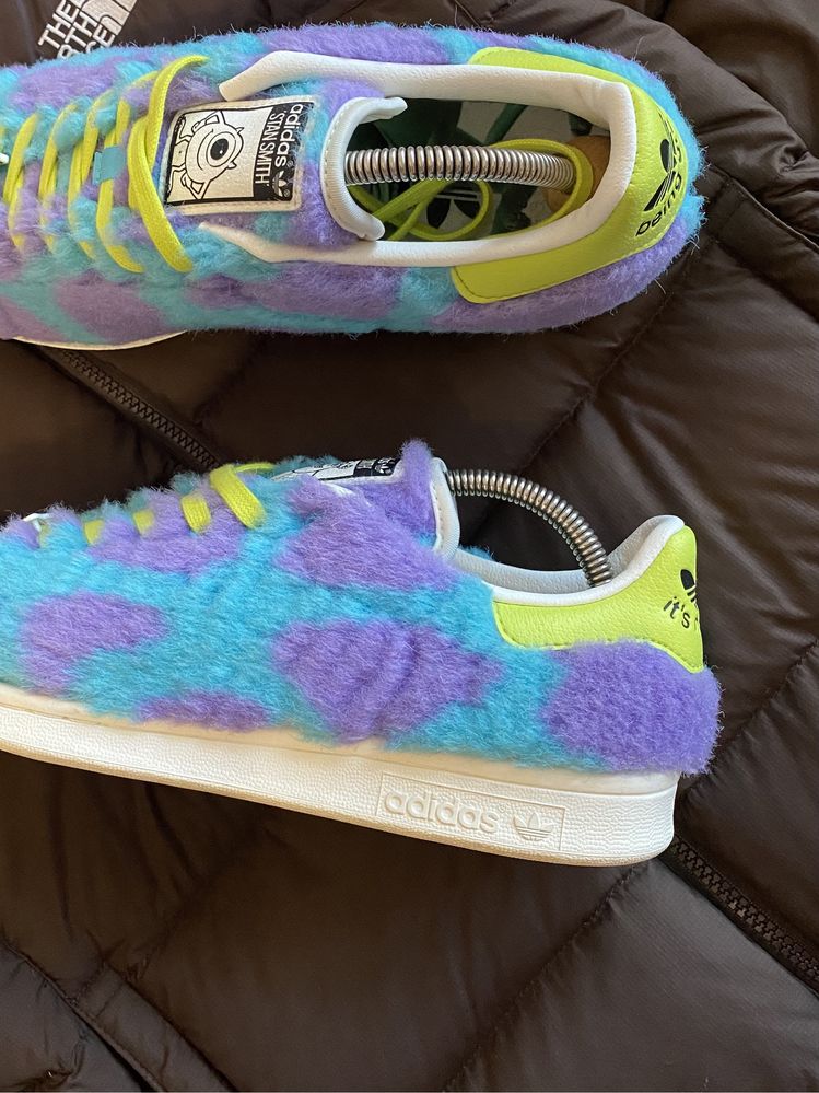 Кроссовки Adidas Disney Monsters, inc. Stan Smith Blue/Violet GZ5990