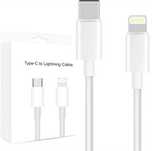 Kabel USB Lightning szybkiego ładowania do iphone 1m