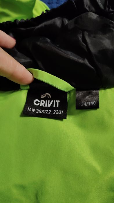 Kurtka zimowa narciarska chłopięca rozmiar 134/140 Crivit