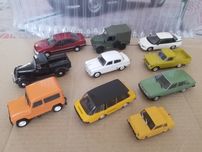 Машинки СМЗ, ГАЗ, Москвич, Иж автолегенды СССР 1:43