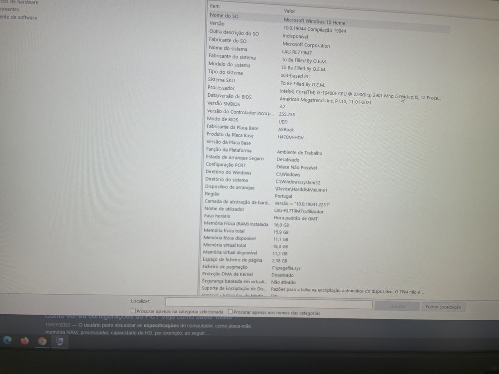 Desktop impecável com pouco uso