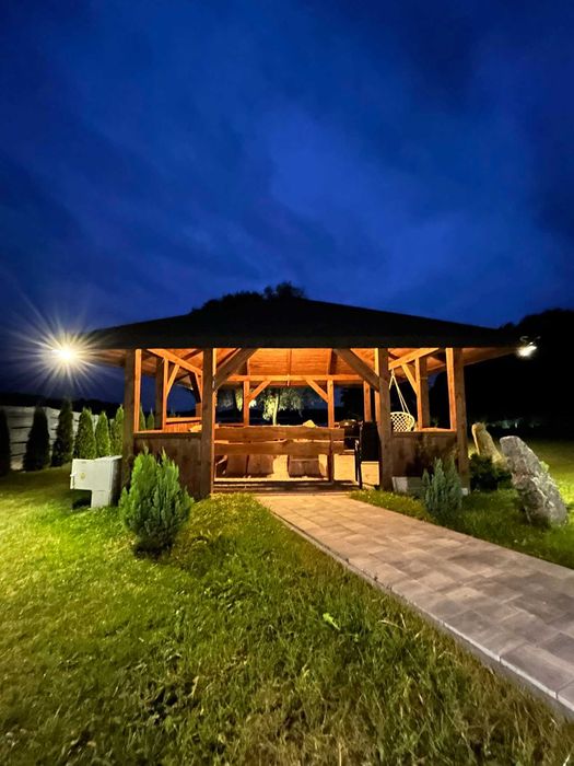 Domek Mazury Sauna Jezioro Prywatna Plaża Altana Grill Rowerek Łódka