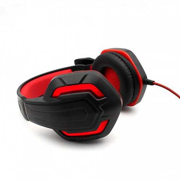 Игровые наушники для ПК с микрофоном проводные Gaming с подсветкой