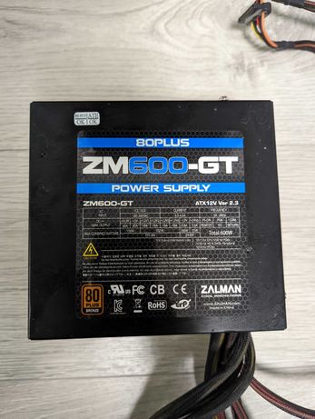 Блок живлення Zalman ZM600-GT 600W