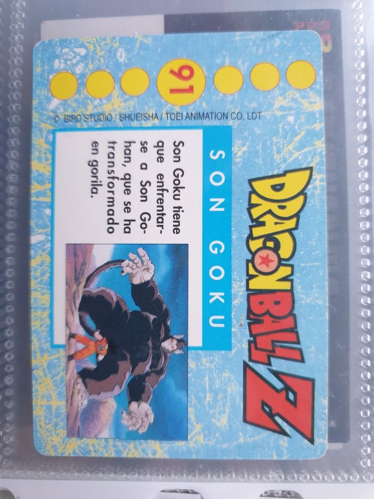 Cartas DragonBall Z Memorial Photo + Serie 1 Repetidas