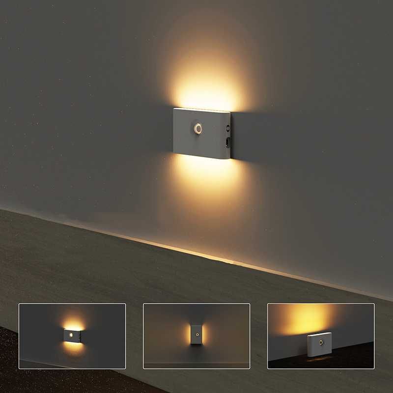 LED лампа-нічник з датчиком руху та акумулятором