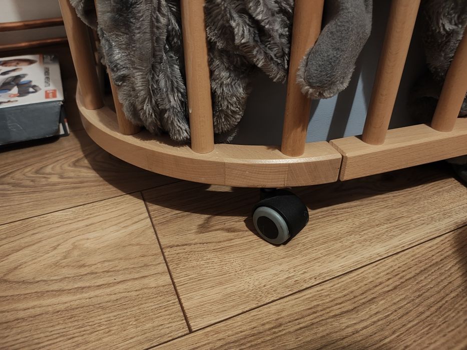 Łóżeczko dostawka dla dziecka Babybay Comfort + materac