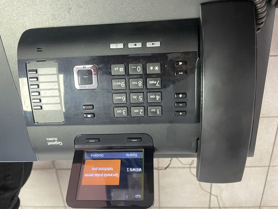 Telefon stacjonarny Gigaset DL500A - biurowy, sprawny