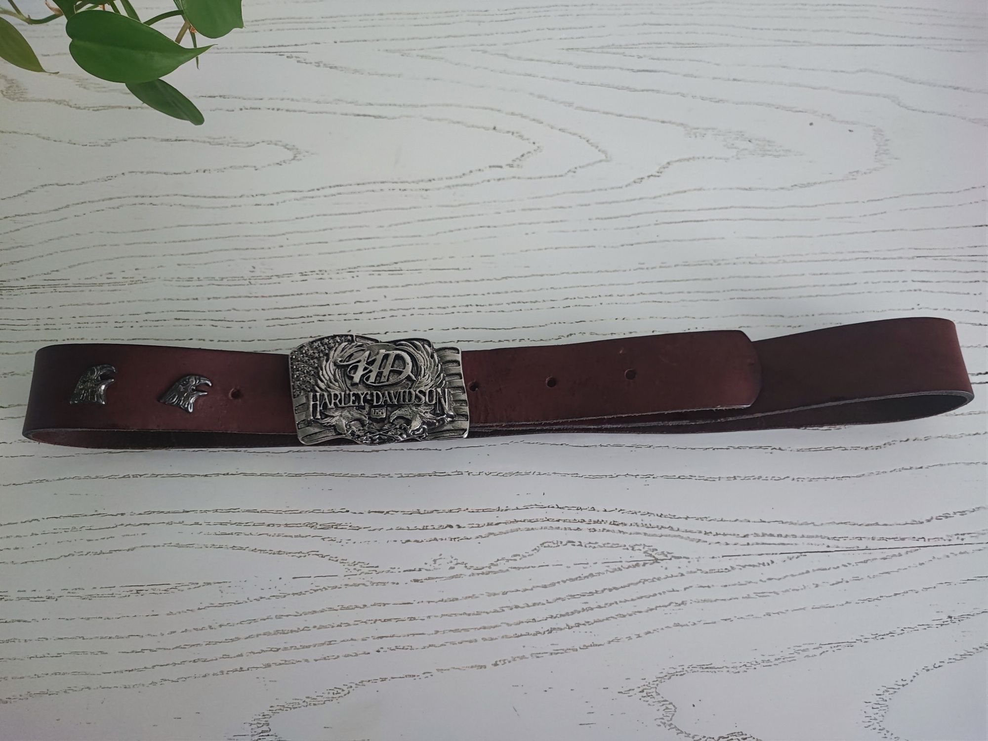Harley Davidson pasek skórzany Pinto Jeans Company 95/38