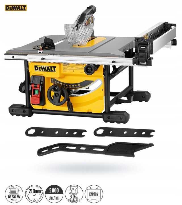 Pilarka stołowa 1850W + stół DeWalt