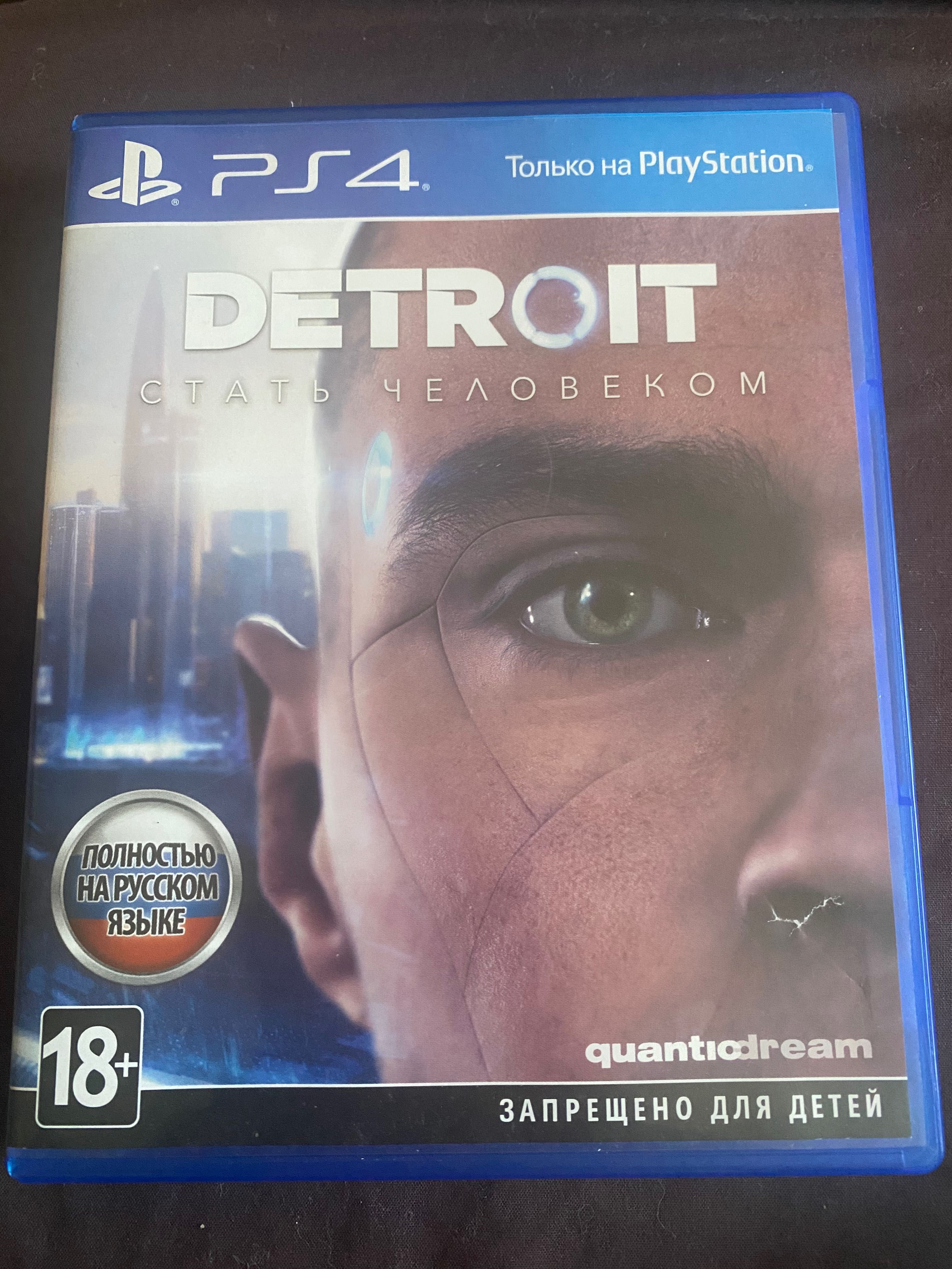 Продам диск с игрой Detroit [PS4, Rus]