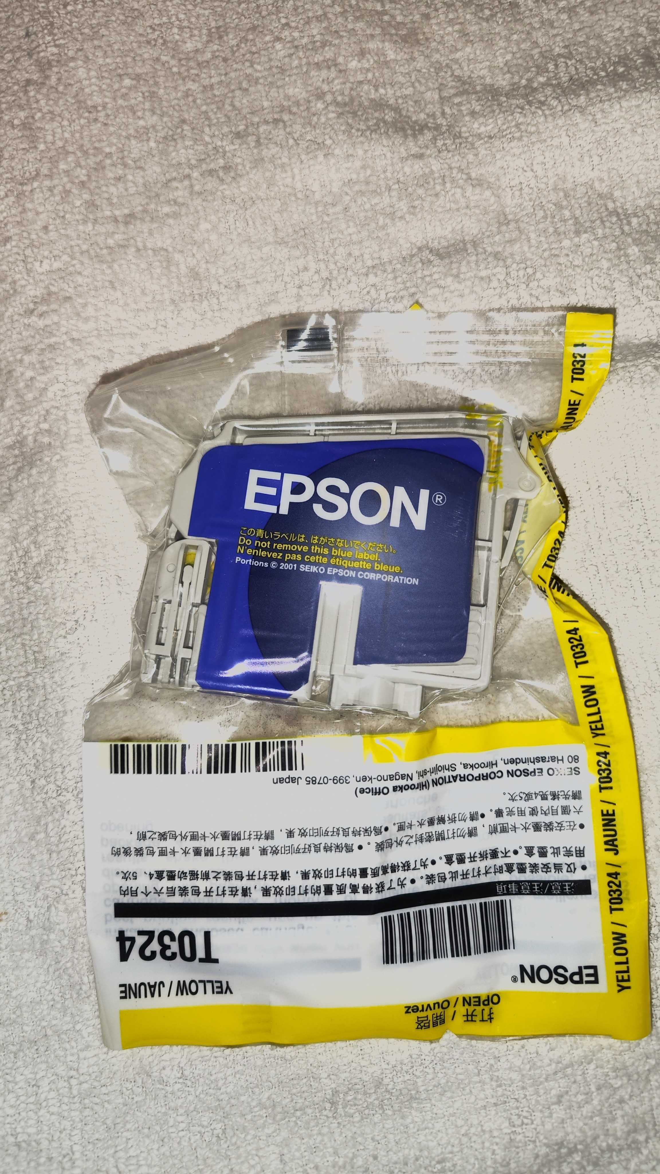 Tinteiros  Epson amarelo T0324 novos