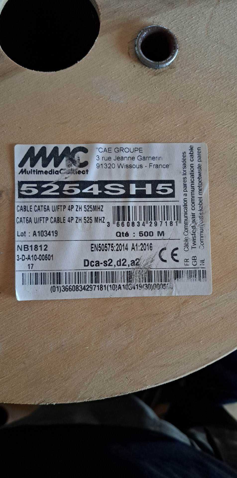 Kabel skrętka U/FTP 6a MMC