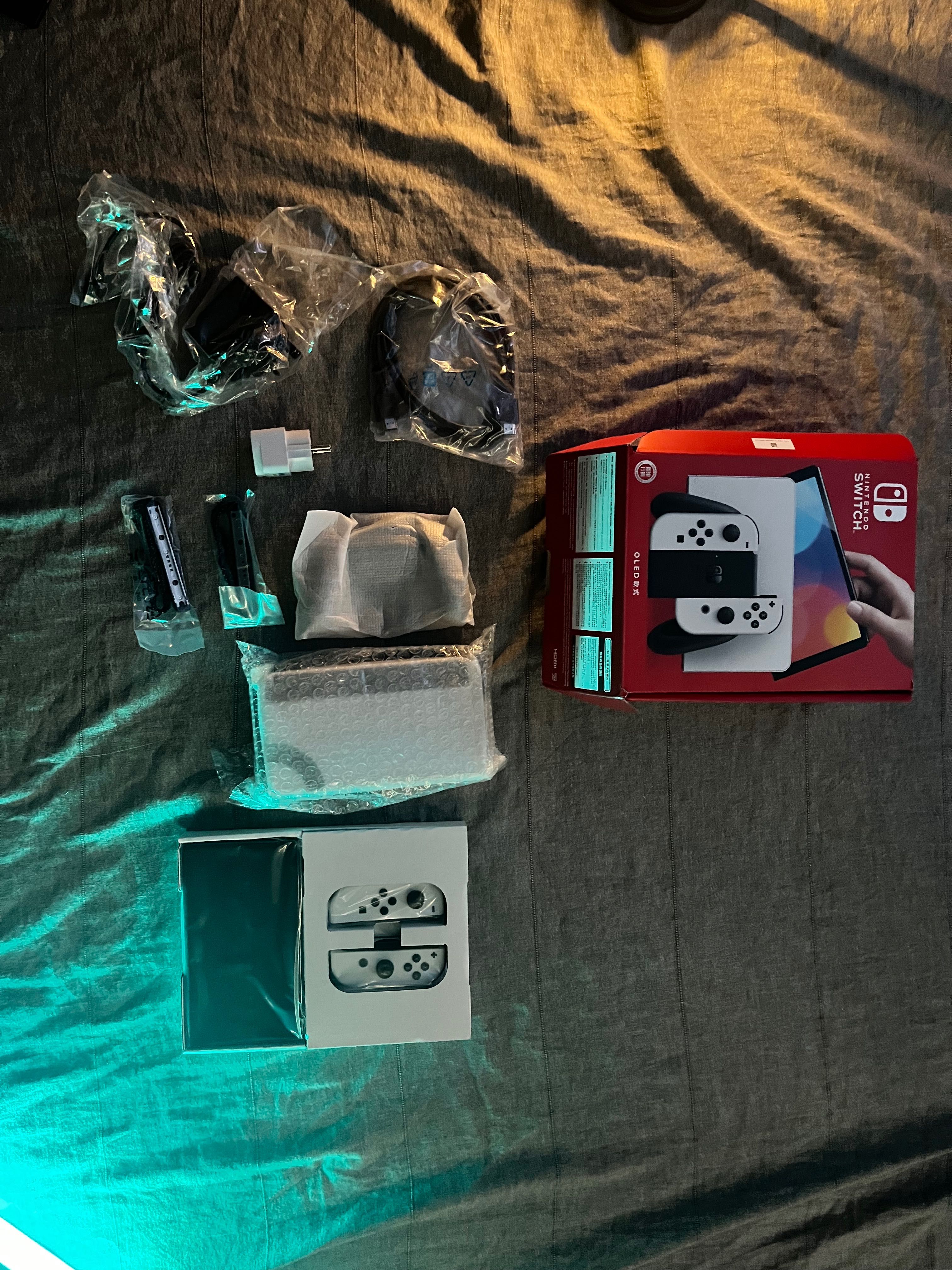 Nintendo switch oled biała