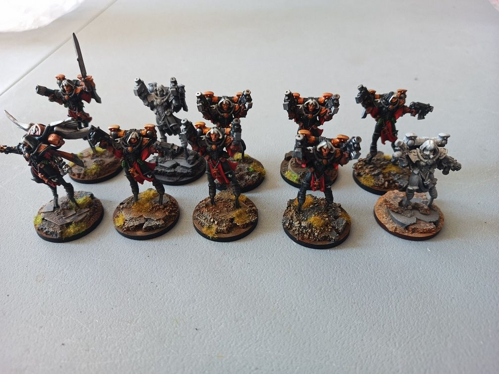 10x Seraphim Squad metal Sisters of Battle Warhammer 40k