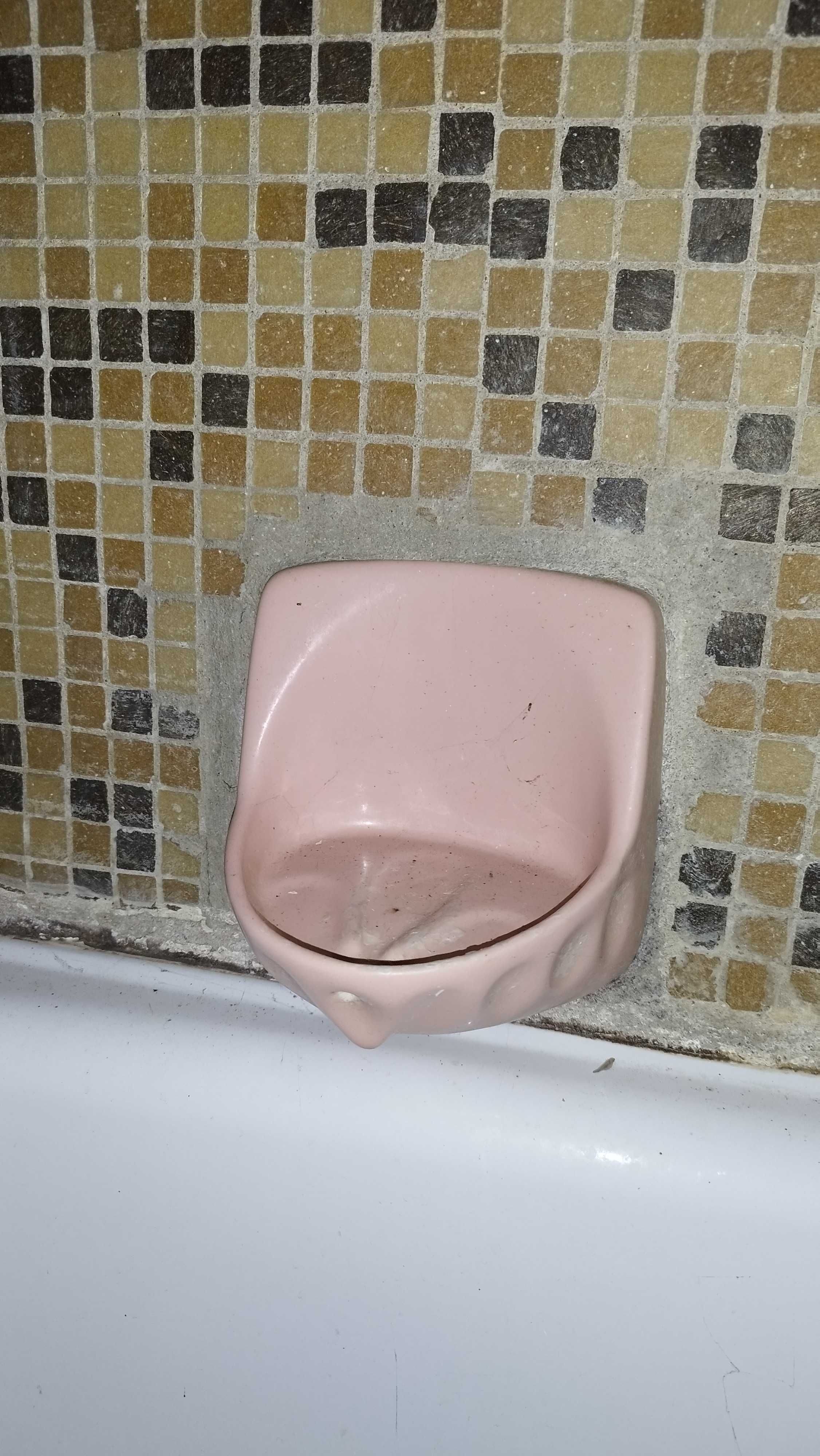 Piękny zestaw do łazienki, pudrowy róż