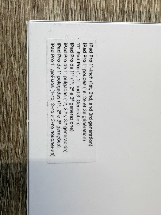 Чехол Apple Smart Folio for iPad Pro 11 (1st/2nd/3rd/4th gen) - Black