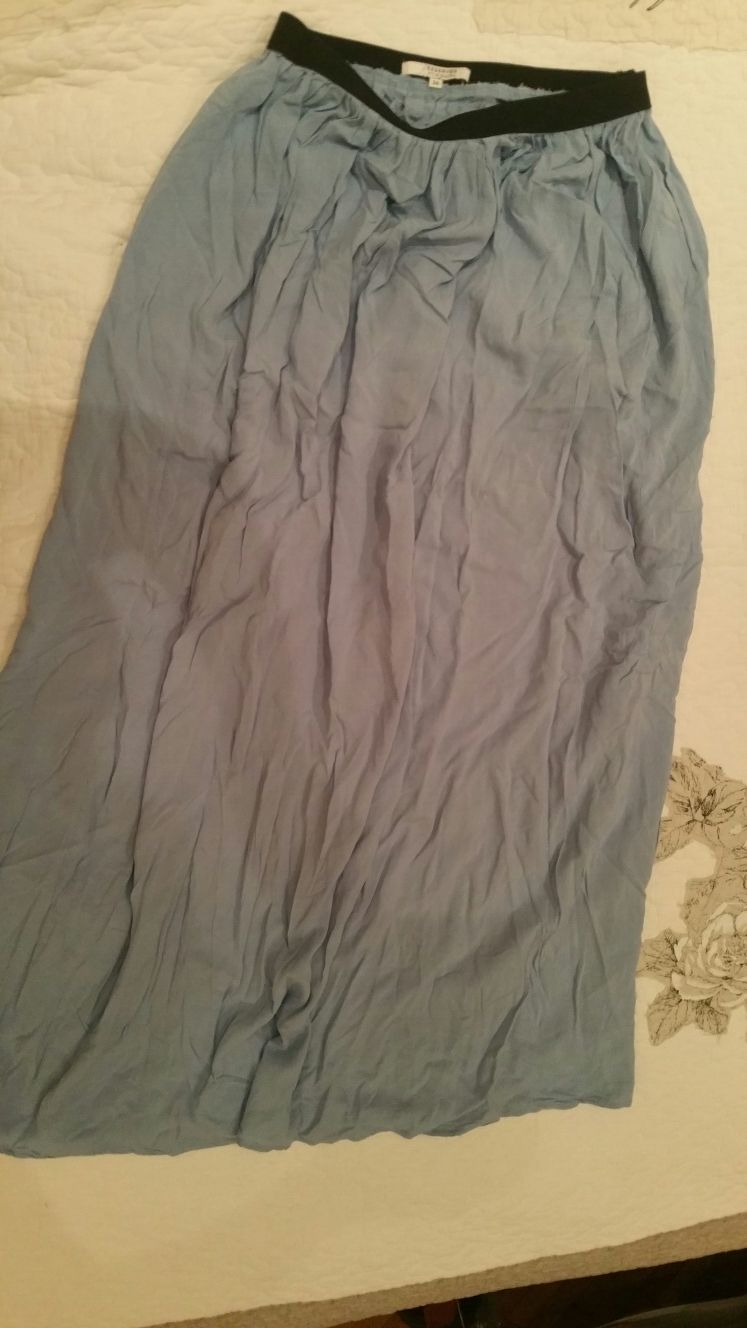 Reserved niebieska długa spódnica roz S/M